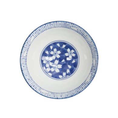 TDS, Reis Schale, Sakura Stripe, Blau, Ø 12,5x6,5 cm, 350ml -Art Nr: 22247