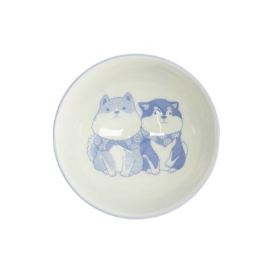 TDS, Rice Bowl, Kawaii Multi Shiba-Dog ,Ø 11.5x6cm, 300ml, Item No. 22248