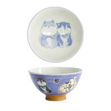 Kawaii Multi Shiba-Dog ,Ø 11.5x6cm Rice Bowl at Tokyo Design Studio (picture 1 of 6)
