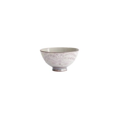 Rice Bowl Kawaii Luster Phoenix Purple, Porcelain, Ø 11.5 cm, Item No. 22254