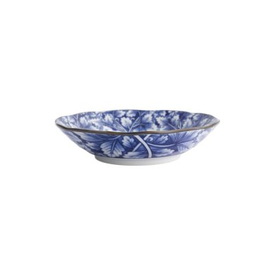 Pasta Plate Hana Blue Dami Botan, Porcelain, Ø 21 cm, Item No. 22266