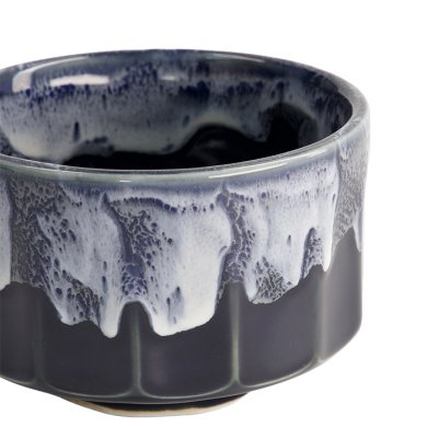 Matcha Bowl Craft Matcha Blue, Porcelain, Ø 11.5 × 7.5 cm, Item No. 22284
