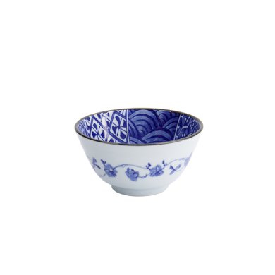 TDS, Reis-Schale, Natsu Shozui , Ø 12 x 6,4 cm, Blau/Weiß - Art. Nr. 22317