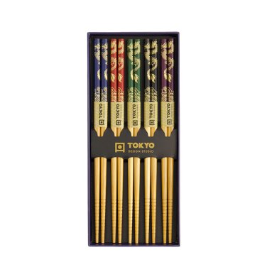 TDS, 5 Essstäbchen Geschenkset, Dragon, Art.-Nr. 22349