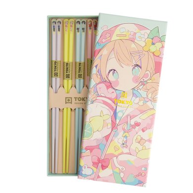 Anime 5 Essstäbchen Geschenkset bei Tokyo Design Studio (Bild 1 von 6)