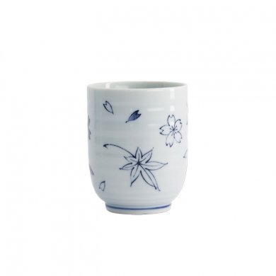 TDS, Tea cup, Blue/White, Ø 6.5x7.5cm 160ml, Item No. 22450