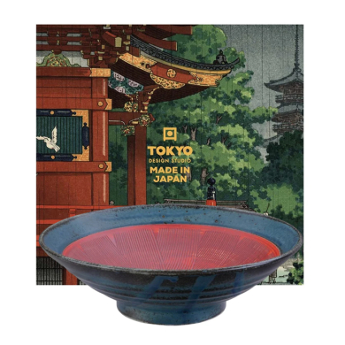 Wabi Kon Nezumi Großer Ramenschale in Geschenkbox bei Tokyo Design Studio