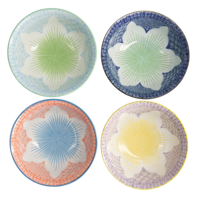 TDS, Schalen Geschenkset, 4-tlg., Mixed Bowls, Ø 14.8x6.8cm, 550ml Art.-Nr. 22565