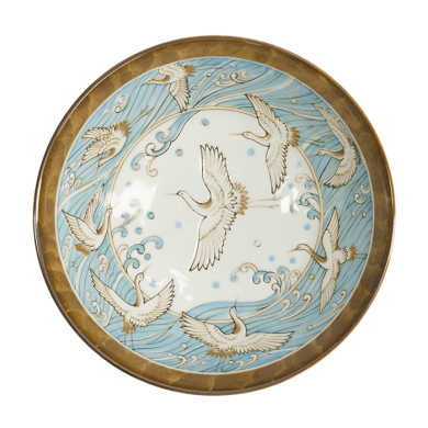 Kran Hell Blau Ramen Schale bei Tokyo Design Studio (Bild 3 von 6)