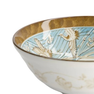 Kran Hell Blau Ramen Schale bei Tokyo Design Studio (Bild 5 von 6)