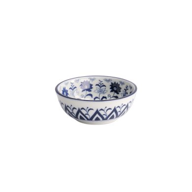 TDS, Bowl, Tokyo Blue Botan, Ø 9x3.5cm, Item No. 22607