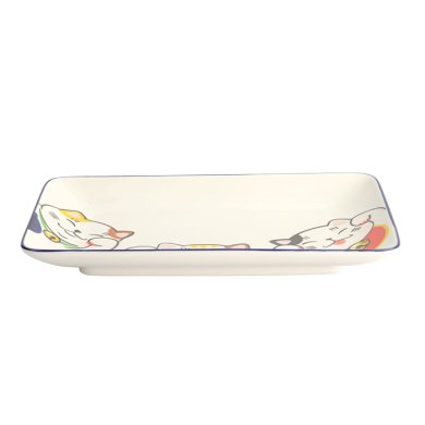 TDS, Sushi Platte, Kawaii, Lucky Cat, 21 x 13,5 cm - Art Nr. 22660