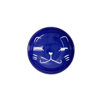 TDS, Sauce Bowl, Kawaii, Lucky Cat, Blue, Ø 9 x 2.5 cm - Item No. 22663