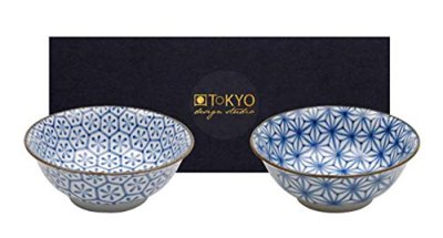 Mixed Bowls Kristal 2 Schalen Set bei Tokyo Design Studio (Bild 1 von 4)