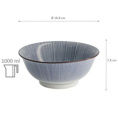 TDS, Tayo Bowl, Sendan Tokusa, Ø 18.5 cm, Item No. 2563