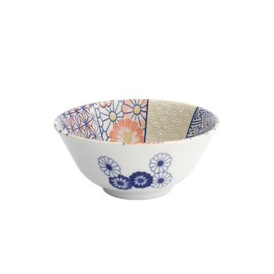 TDS, Bowl, Mino Shozui, Mixed Bowl, Navy, Ø 15.2x6.7cm 500ml, Item No. 33025