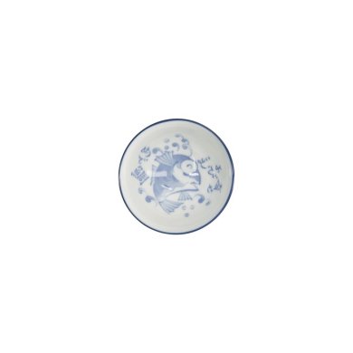 Bowl Kawaii Snapper Blue, Porcelain, 300 ml, Item No. 33205