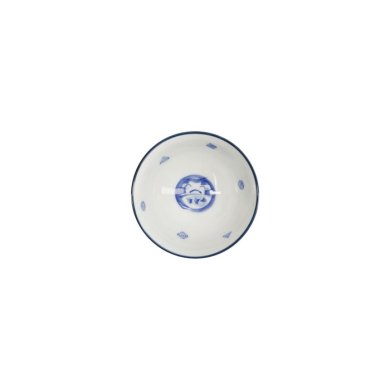 Bowl Kawaii Daruma Blue, White, Porcelain, 300 ml, Item No. 33209