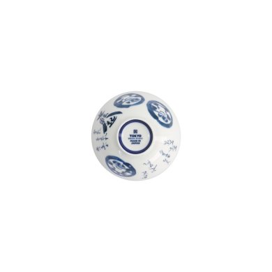 Bowl Kawaii Daruma Blue, White, Porcelain, 300 ml, Item No. 33209