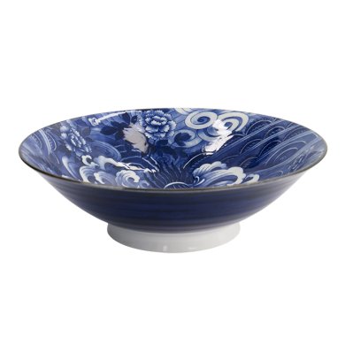 Schale Yakuza Carp Blau/Weiß, Porzellan, 1,6 L, Art.-Nr. 33343
