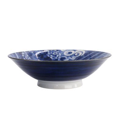 Schale Yakuza Carp Blau/Weiß, Porzellan, 1,6 L, Art.-Nr. 33343