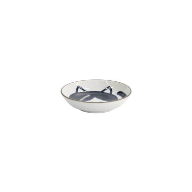 TDS, Round Sauce Bowl, Kawaii Cat Neko, Ø 10.2 x 2.5 cm - Item No. 33496