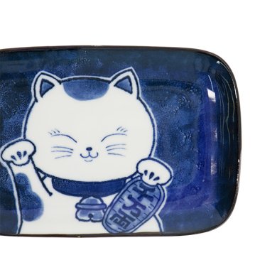 Blue Sakura Rechteckiger Teller bei Tokyo Design Studio (Bild 5 von 6)