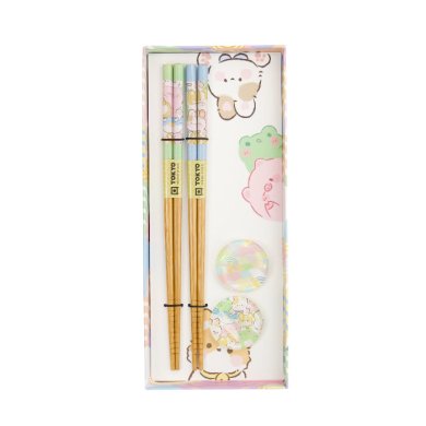 TDS, Essstäbchen Geschenkset 4 Stk, Kawaii Animals , Art.-Nr. 33520