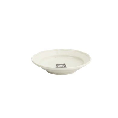 TDS, Sauce Bowl, Kawaii Cat Hachiware, White, Ø 10.2x2.3 cm - Item No. 33535