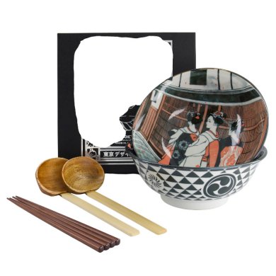 Mixed Bowls Senshi Ramen Bowl in Gift Box at Tokyo Design Studio (picture 1 of 3)