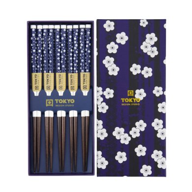 TDS, Essstäbchen Geschenkset 5 Paar, Blue Plum , Art.-Nr. 33639