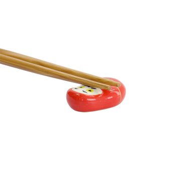 TDS, Kawaii Chopsticks Rest, Daruma Flower, 3.0x4.4x1.6cm, Item No. 33682