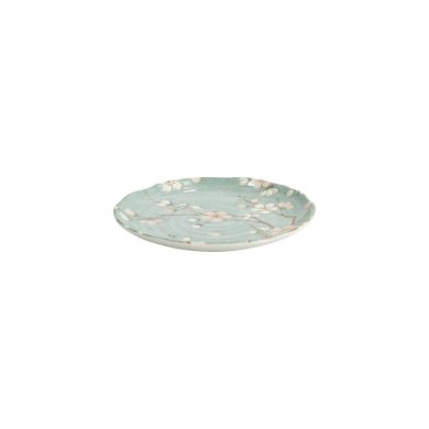 Plate Fujisakura Green, Porcelain, Ø 16.5 cm, Item No. 33707