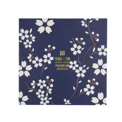 TDS, Sushi Set, Cobalt Blue Sakura, Geschenkset, 6-tlg. mit Essstäbchen, Art.-Nr. 33821