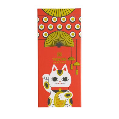 TDS, Chopstick Set, Lucky Cat, 5 pair, Item No. 33834