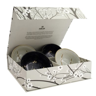 Nippon Black 4 Schalen Set bei Tokyo Design Studio (Bild 1 von 6)