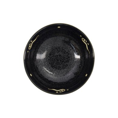 Ramen Bowl Kawaii Black Whale, Porcelain, 1.45 L, Item No. 33949