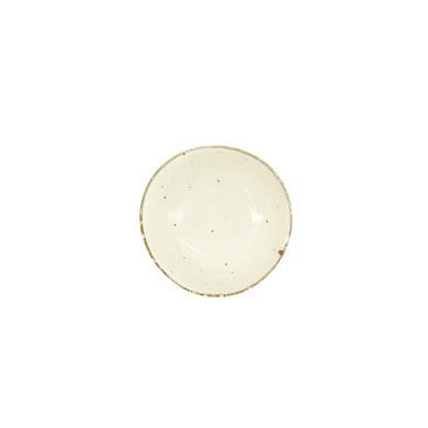 TDS, Dreieckige Saucenschale, Shirogesho, Ø 9x4,2cm, 130ml- Art Nr. 33959