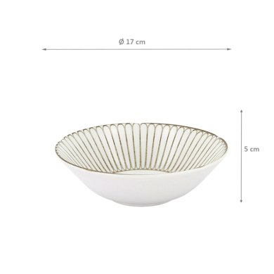 Rice Bowl Kosai White, Porcelain, 300 ml, Item No. 34227