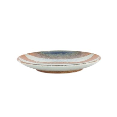 TDS, Suisho-Teller, Aka-cha, Ø 19,5 x 3 cm, Braun, Art.-Nr. 34249