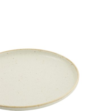 TDS, Plate, Umizuna Beige, Ø 15.3x2cm, Item No. 34286