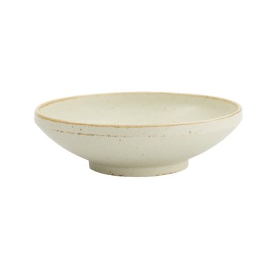 TDS, Plate, Umizuna Beige, Ø 21.5x4cm, Item No. 34287