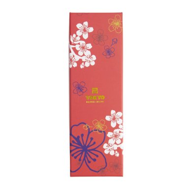 TDS, 2 Paar Essstäbchen, Red & Blue Flower, 22,5 cm, Art.-Nr. 4236