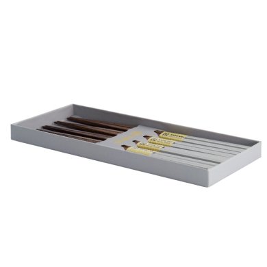 TDS, 5 Paar Essstäbchen, Platinum, 22,5 cm, Art.-Nr. 4497