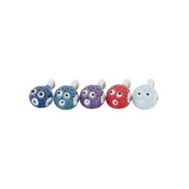 Essstäbchenablagen-Set Kawaii Fugu Bunt, 5-tlg., Porzellan, Art.-Nr. 618048