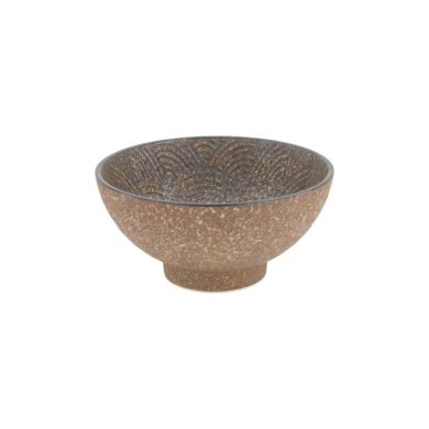 Ramenschale Minoyaki Bronze Braun, Porzellan, 1 l, Art.-Nr. 618574