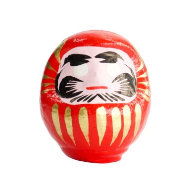 Daruma Red, Papier-mâché, 9 cm, Item No. 6640