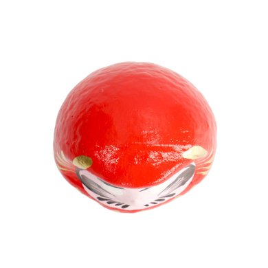 Daruma Red, Papier-mâché, 9 cm, Item No. 6640