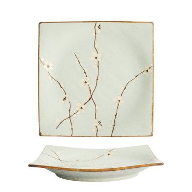 Soshun Matte Square Plate at Tokyo Design Studio (picture 1 of 7)