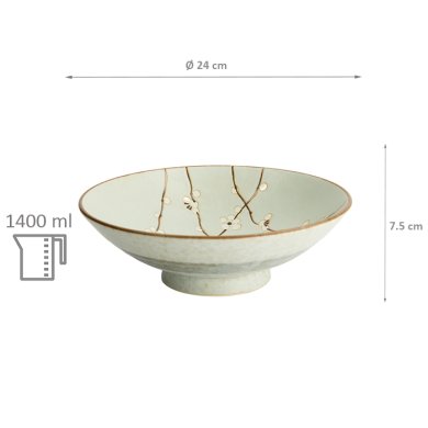 TDS, Schale, Soshun Matte, Ø 24 cm, Art.-Nr. 7031